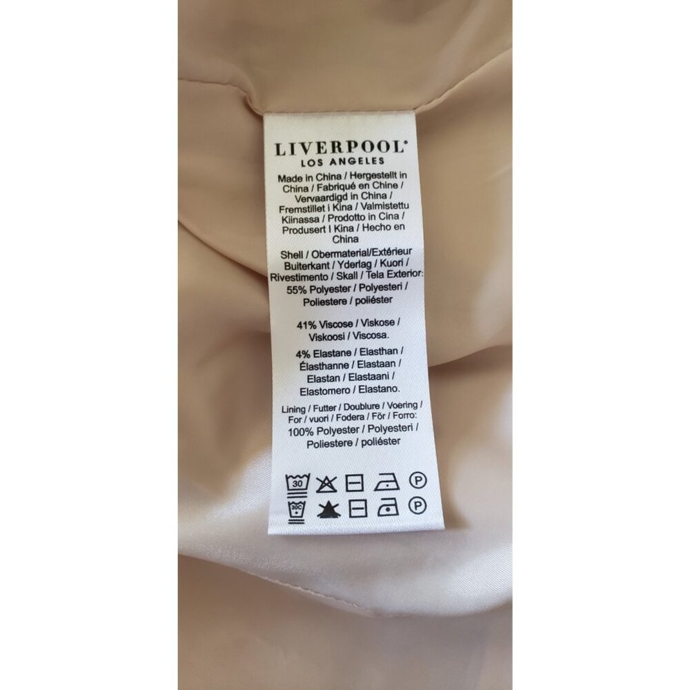 NWT LIVERPOOL LOS ANGELES HALF & HALF DOUBLE BREASTED BLAZER XLARGE - Picture 8 of 10
